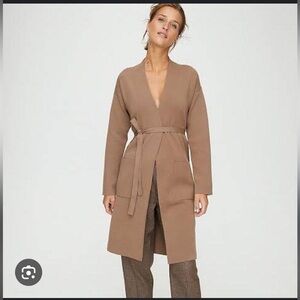 Aritzia Babaton Ty Cardigan Tan Size XXS